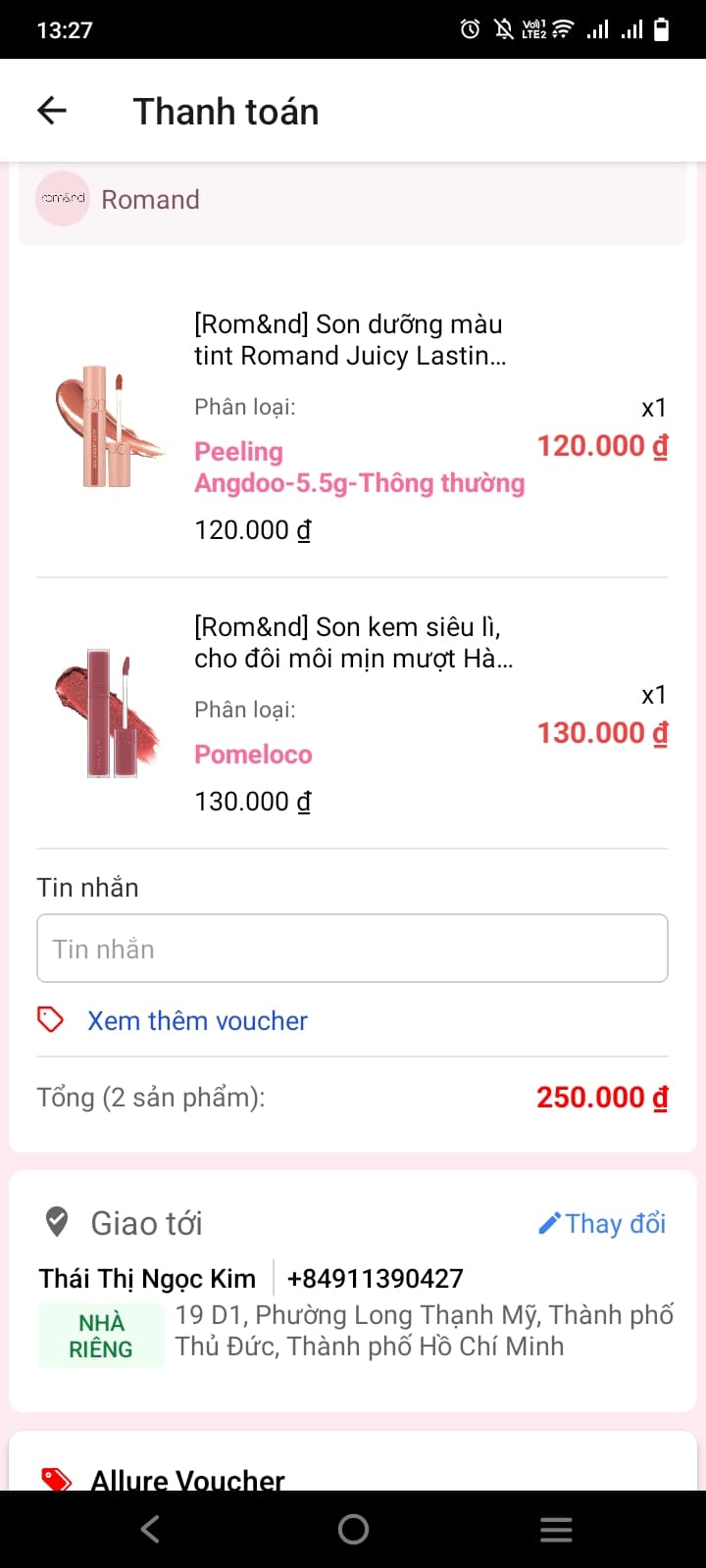 View image of Allure