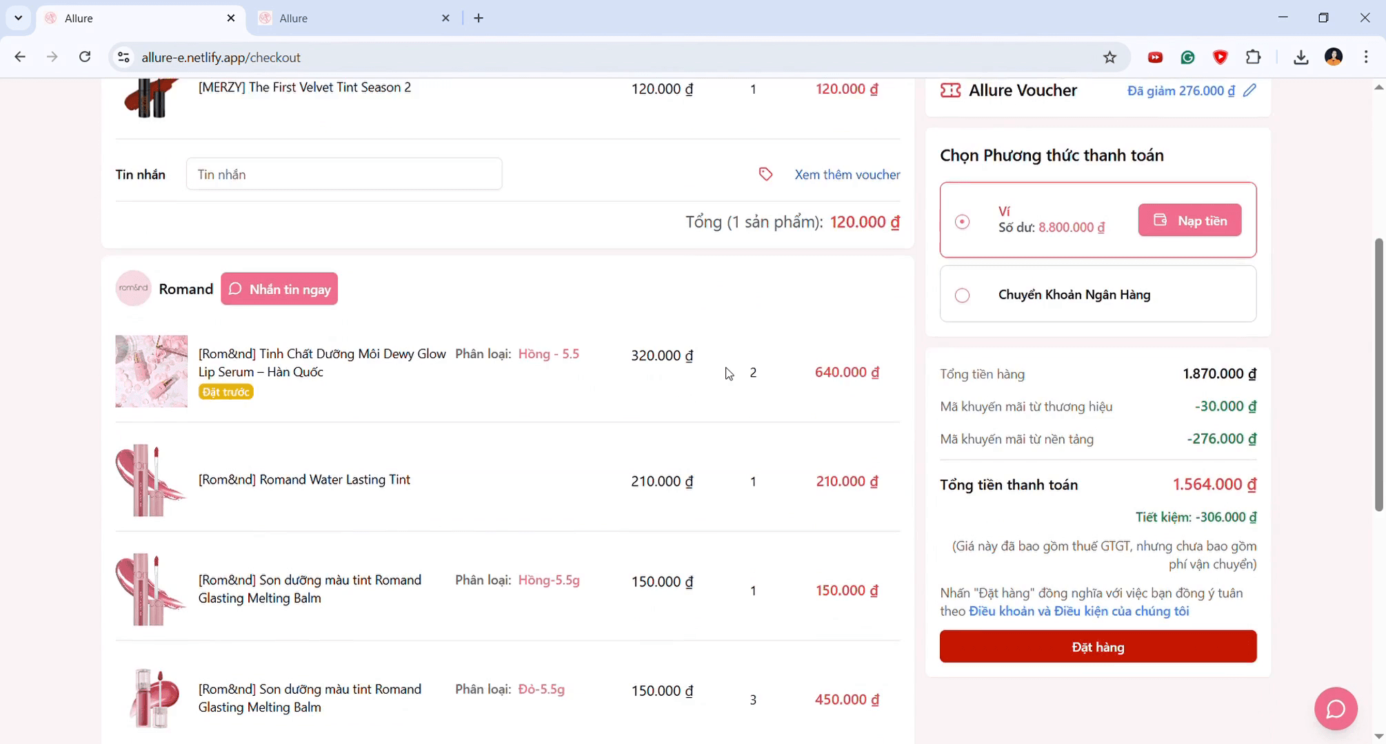 View image of Allure